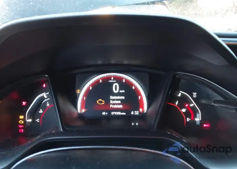 2018 Honda Civic Si из США, поврежденный, VIN 2HGFC1E51JH705660